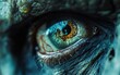 © Nattapat - Sinister closeup of a zombie eye, displaying unsettling features and a ghastly aura, ideal for a Halloweeninspired image