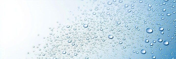 Poster - Water Droplets on Smooth Surface with Soft Light