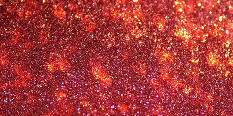 Poster - Sparkling Red Glitter Background Texture