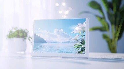 Poster - Page turn animation, dynamic flip effect, smooth transitions, versatile backdrop for presentations, storytelling, creative projects, engaging visual experience, enhances viewer interaction