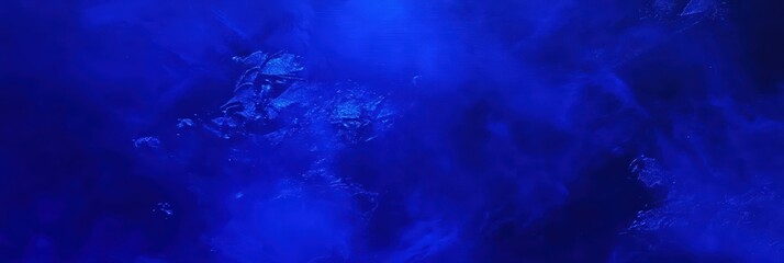 Poster - abstract blue background with textured elements