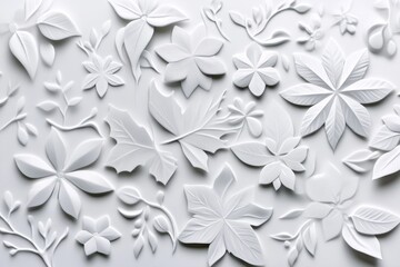 Poster - Minimalist line art of frost patterns on glass, capturing the delicate and intricate look of winterâ€™s icy touch in a simple style, symbolizing elegance and clarity