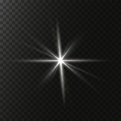 Wall Mural - Sunlight, abstract special effect. Light effect set. Glowing isolated color transparent light effect set, lens flash, explosion, glitter, glitter, glitter, dust, line, solar flare, glitter and stars