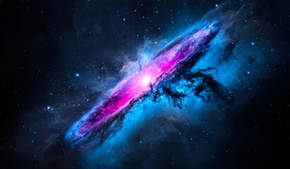 Wall Mural - i adore this fantasy nebula, river of spirits - 13020 x 7617 px