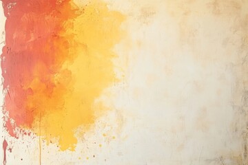 Canvas Print - A truly stunning abstract artwork characterized by its warm reds and yellows, perfect for various creative projects