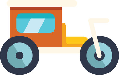 Poster - this icon features a modern velomobile, showcasing the fusion of cycling and comfort in a stylish de