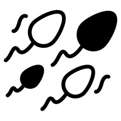 spermatozoon sperm icon