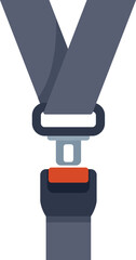 Poster - this safety equipment is designed to secure a person in a vehicle preventing injuries in a crash