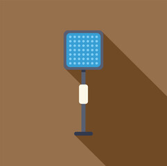 Poster - powerful stadium light illuminating a sports field or concert venue, ensuring optimal visibility for