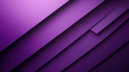 Poster - A sleek, minimalist purple poster template with generous blank space, perfect for promotions or creative endeavors against a white backdrop.
