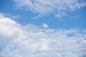 Wall Mural - blue sky with clouds for wallpaper
