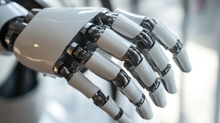 Poster - Close Up of a Robotic Hand