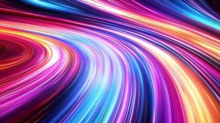 Glowing technological abstract background