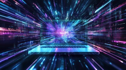Poster - Laptop in a Digital World