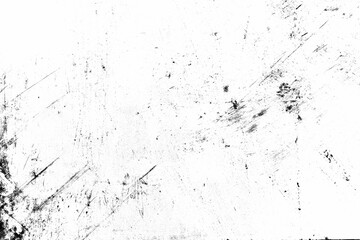 Wall Mural - abstract grunge texture effect, scratch and dust particle grain on white background. dirt overlay or