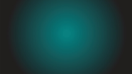 Teal dark gradient abstract background for backdrop or presentation