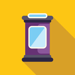 Poster - contactless payment terminal facilitating quick and easy transactions with nfc technology, enhancing