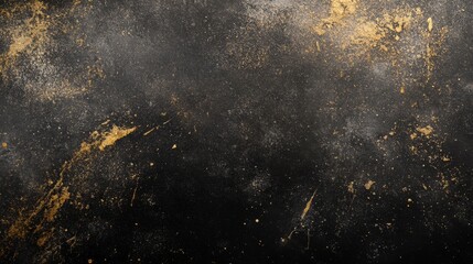 Wall Mural - abstract grunge background with scratches and dust on a black and white.