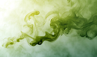 Wall Mural - abstract smoke background-generative ai