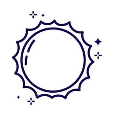 Wall Mural - sun minimalist space exploration
