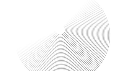Fototapete - White dynamic abstract background with diagonal lines. fast moving circle, soft wave line circle and decoration lines. business presentation banner for sale event night party