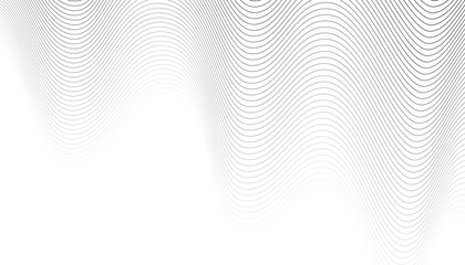 Aufkleber - Gray pattern of lines abstract background. abstract warped diagonal stripes background. line wave abstract stripes design wallpaper. wavy lines texture. curve lines. wavy pattern. vector illustration