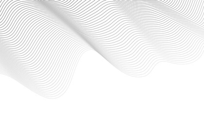 Aufkleber - Gray pattern of lines abstract background. abstract warped diagonal stripes background. line wave abstract stripes design wallpaper. wavy lines texture. wavy pattern. curve lines. vector illustration