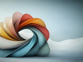 Aufkleber - captivating chromatic molecular compositions showcased across a series of stylized fractal formation