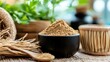 © Smoky - Utilize kava root powder and spoon for effective anxiety relief
