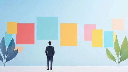 Poster - Business Planning with Digital Tools and Colors