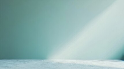Poster - A minimalist backdrop with a smooth, solid color surface for copy space
