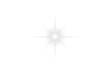 © fatima - White glowing starlight effect isolated on transparent background. Flare light. Shining star PNG. Sparkling flash light. Light star shine glow. Magic sparkle light effects. Holiday design elements