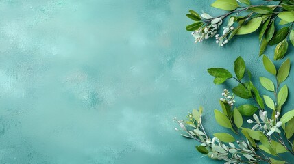 Poster - Organic, dark green matte textured background with natural tones. Deep and rich, ideal for grounding nature-inspired designs with an earthy feel.