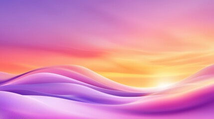 Poster - Warm, blended purple background, transitioning smoothly from dark to light shades with softly blurred edges, perfect for tranquil visuals.