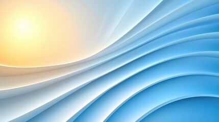 Poster - Minimal blue background with sleek, intersecting lines, perfect for modern designs and tech-inspired visuals.