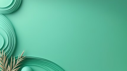 Poster - Solid green background with a vibrant shade, perfect for clean and minimalist designs or overlays.