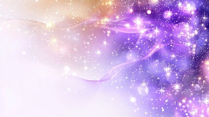 Poster - Gentle, soft purple background with a calming gradient, blending from dark, warm purple to lighter shades with blurred edges.