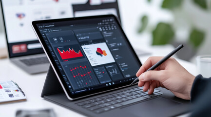 Aufkleber - exploring data visualization techniques on modern tablet devices for enhanced insights