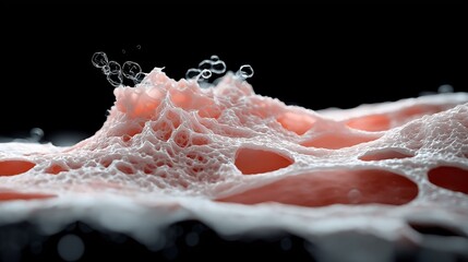 Poster - Microscopic View of a Unique Organic Structure
