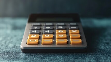 Poster - Utilize a reliable calculator to simplify your financial calculations and enhance your budgeting skills