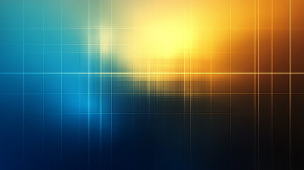 Poster - Abstract square 3d digital background.