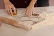 © ADDICTIVE STOCK - Handmade dough preparation for baking