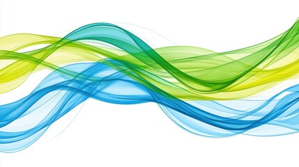 Sticker - Elegant Abstract Waves Background