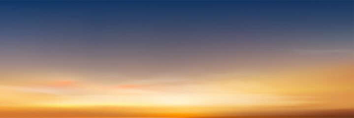 Wall Mural - sunset sky background,autumn orange sunrise and sun over sea beach,vector beautiful winter nature go