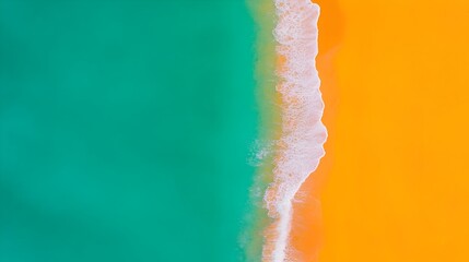 Poster - Mesmerizing Turquoise Waters and Golden Beaches along the Scenic Coastline of Algarve Portugal   A Picturesque Tropical Paradise
