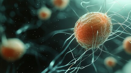 Poster - Cell Interaction in Abstract Digital Environment