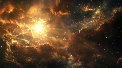 Wall Mural - celestial heaven backgrounds landscape astronomy.