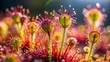 © Far - carnivorous sundew plants attract insects for food
