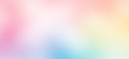 Wall Mural - Pastel rainbow radient background