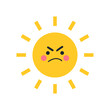 © Denys - Funny sun icon vector. Smiling sun illustration sign. Sun symbol or logo.
